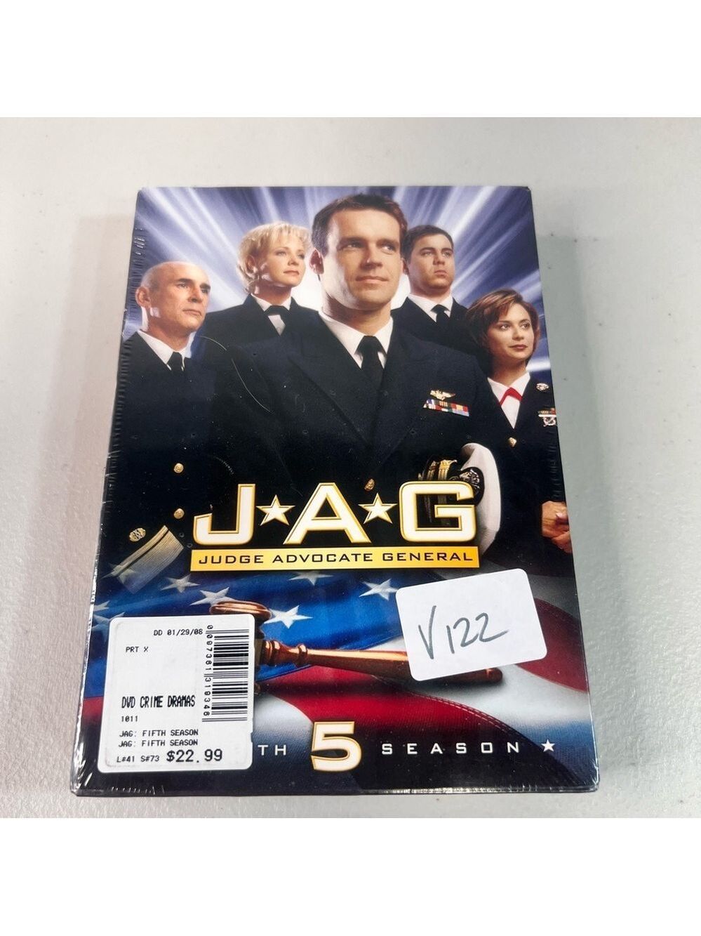 J*A*G Judge Advocate General SEALED Complete Fifth Season 7 Disc DVD Set #V122